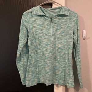 Green Columbia activewear top